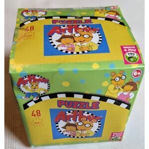 NEW/SEALED 2021 Greenbrier PBS Kids "Arthur" 48-Piece Puzzle Ages 6+